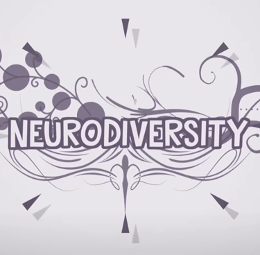 "neurodiversity" on a fancy background