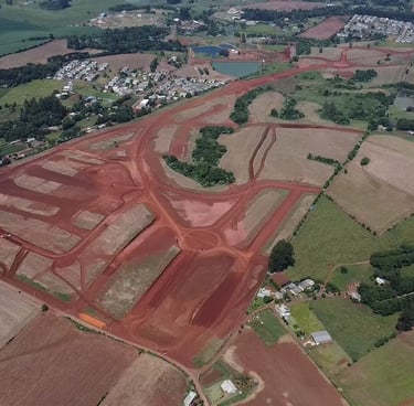 terraliz chapeco imagem aerea