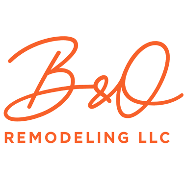 a logo for B&O Remodeling LLC