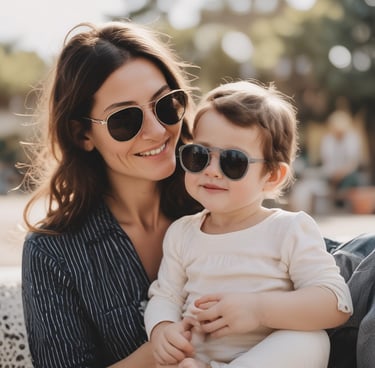 Cozy living room of the villa with large windows overlooking the sea.