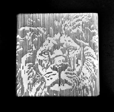 Laila Al-kharabsheh-Vertical lines