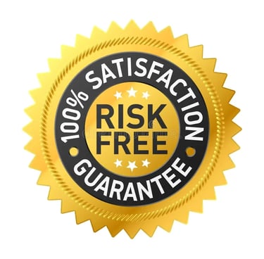 Our websites are 100% Satisfaction - Risk Free - 5 stars Reviews Guarantee