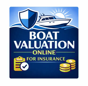 Boat Valuation Online for Insurance