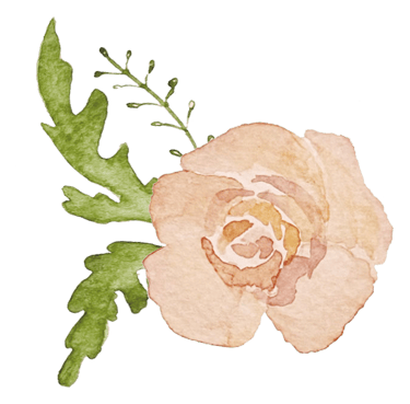 a flower with a green leafy stem