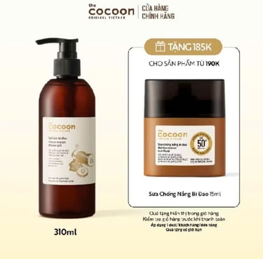Gel tắm bí đao 310ml Cocon