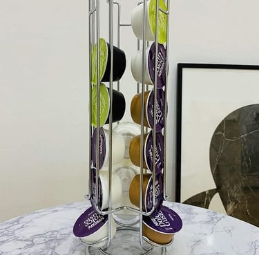 soporte para cápsulas de cafe