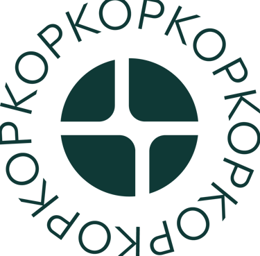 a logo of a climbing club Kopkop