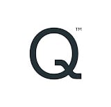 a logo for a company called q