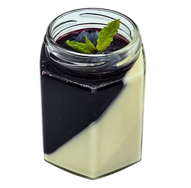 Blueberry Panna Cotta