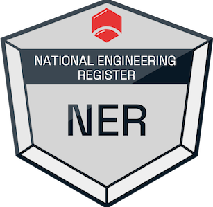 National Engineering Register (NER) - badge
