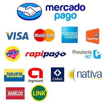 Medios de pago Plomax Destapaciones: Mercado Pago, Visa, Mastercard, American Express, Rapipago, Pag