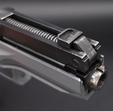 Verzögerungshebel und Mündung der Rideout Arsenal Dragon