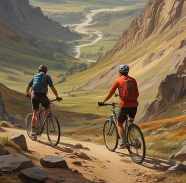 Curtains gently illuminated by sunlight, casting a warm glow on the floor. The light highlights the textured pattern of the fabric and creates a contrast between the bright and shadowed areas.