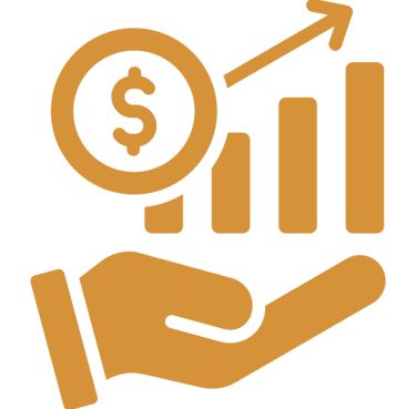 a hand holding a dollar sign with a dollar sign