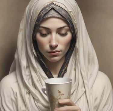 A happy customer standing in front of their new home, smiling warmly.