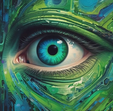 A smiling man in casual clothes sitting at his home desk with dual monitors showing trading charts.