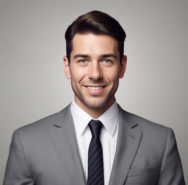 Photo of a satisfied businesswoman smiling while holding a clipboard in a warehouse setting.