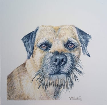 Pet Portrait, painting