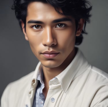 woman wearing black crew-neck shirt