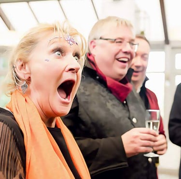 shocked lady