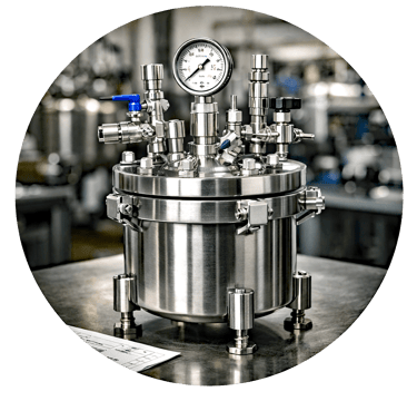 Pilot plant reactor
