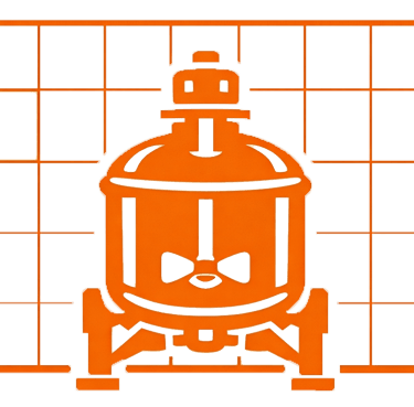Stainless-steel and glass-lined reactors, pilot scale reactors
