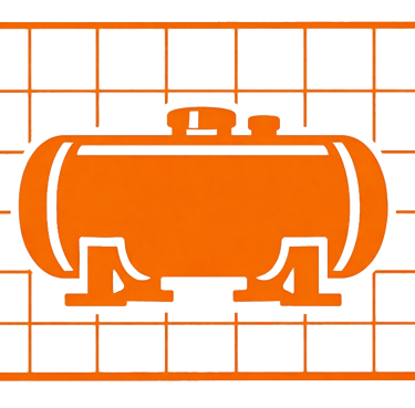 Glass-lined and stainless-steel reactor and tanks