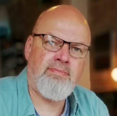 portrait image of author nick sturgeon