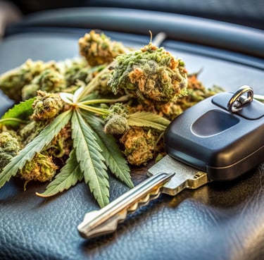 Driving while high on weed 
