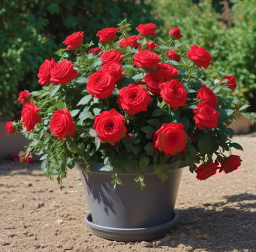 Workers wearing safety gear are installing solar panels on a rooftop. They are dressed in safety vests and helmets, and are handling a large solar panel as part of a series of panels. The background includes a clear sky and some infrastructure.