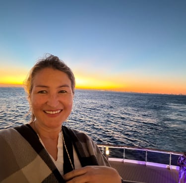 Maria aboard the MSC Seaside