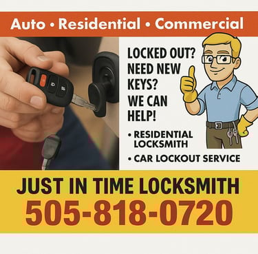 a man holding a keychain with a sign that says,'just in