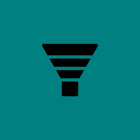 a sales funnel icon