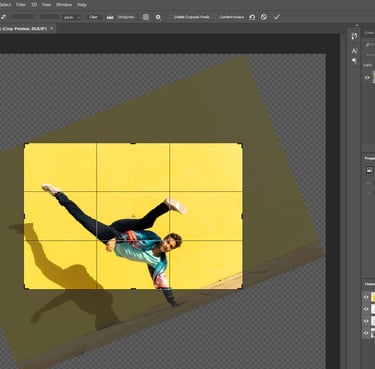 man rotation and resizing 