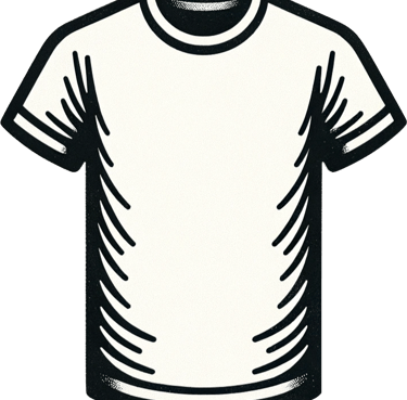 Un T-shirt transporté dans un conteneur pour être ensuite vendu au Bric-à-brac