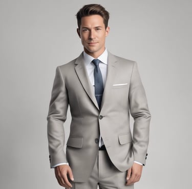 A small, round robot with a smooth white surface and blue accents operates a blue laptop on a sleek, floating platform. The robot has glowing eyes and an antenna on its head, with an 'AI' emblem on its front.