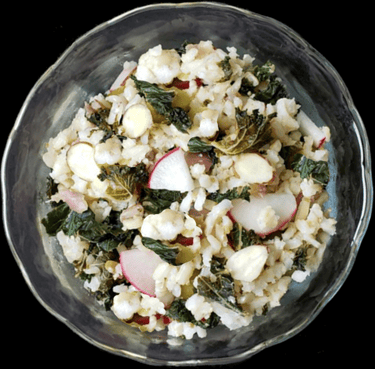 Kale Fennel Rice Bowl