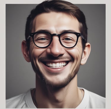 A satisfied customer using gym equipment at home.