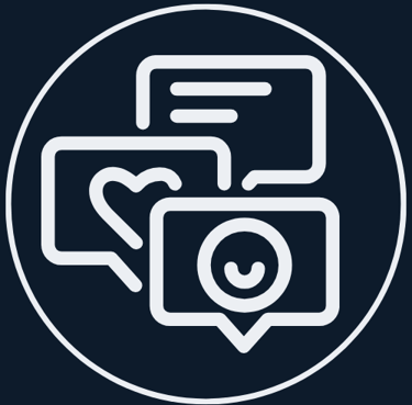 Social Media Use Training Plattsburgh NY - logo of social media interactions