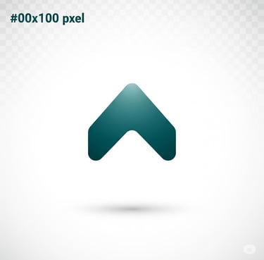 a green arrow arrow symbol on a white background