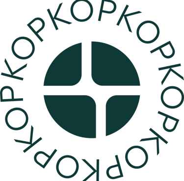 a logo of a climbing club Kopkop