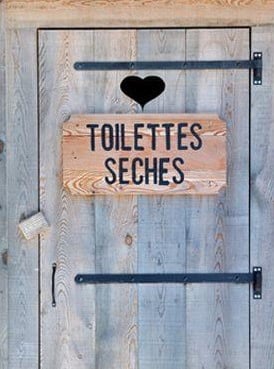 Une toilette sèche