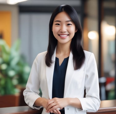 A modern, glass-fronted office building with the Deloitte logo at the top. The structure features an angular and unique architectural design with reflective blue-tinted windows. In the foreground, there is another building labeled ‘Centre,’ which contrasts with its traditional brown brick facade. The city environment is visible with some greenery at the edges.