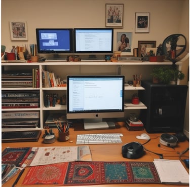 A person is adjusting a microphone attached to a camera. They are holding the camera with one hand while using the other hand to handle the microphone. The person is wearing a light-colored hoodie and appears focused on their task.