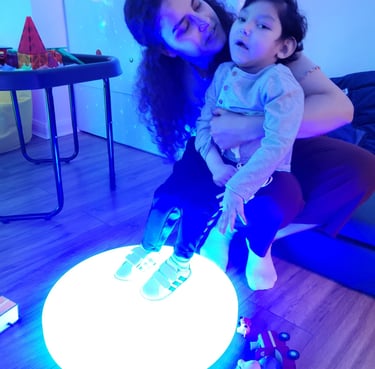 limited mobility physically challenged softplay