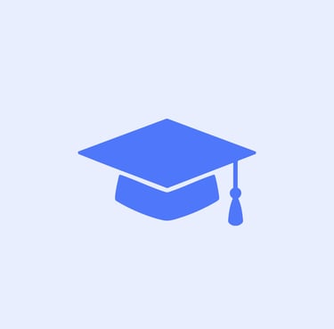 logo chapeau étudiant, formation rh et social