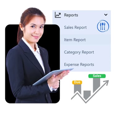 Restaurant pos sales report SriLanka