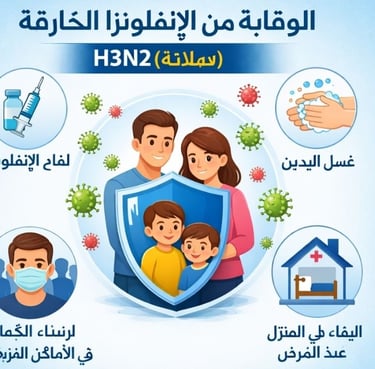🔥 "إنفلونزا خارقة" حقائق علمية vs خرافات شائعة دليلك الموثّق من CDC وWHO