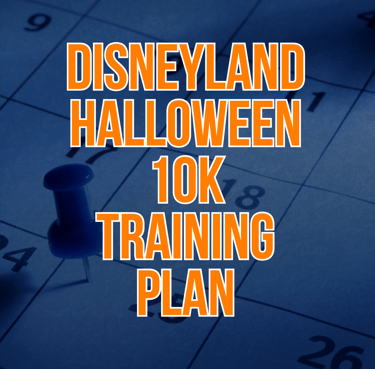 runDisney Disneyland Halloween 10K Training Plan