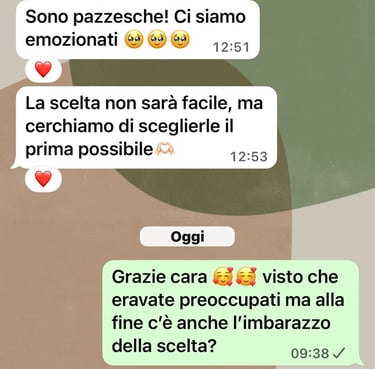 feedback sull'esperienza soglie